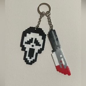 Perler Bead Keychain